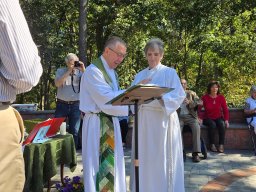 Blessing of the Animals service at St. Philip's Episcopal Church