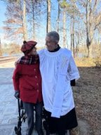 Thanksgiving gathering at St. Philip's Episcopal Church