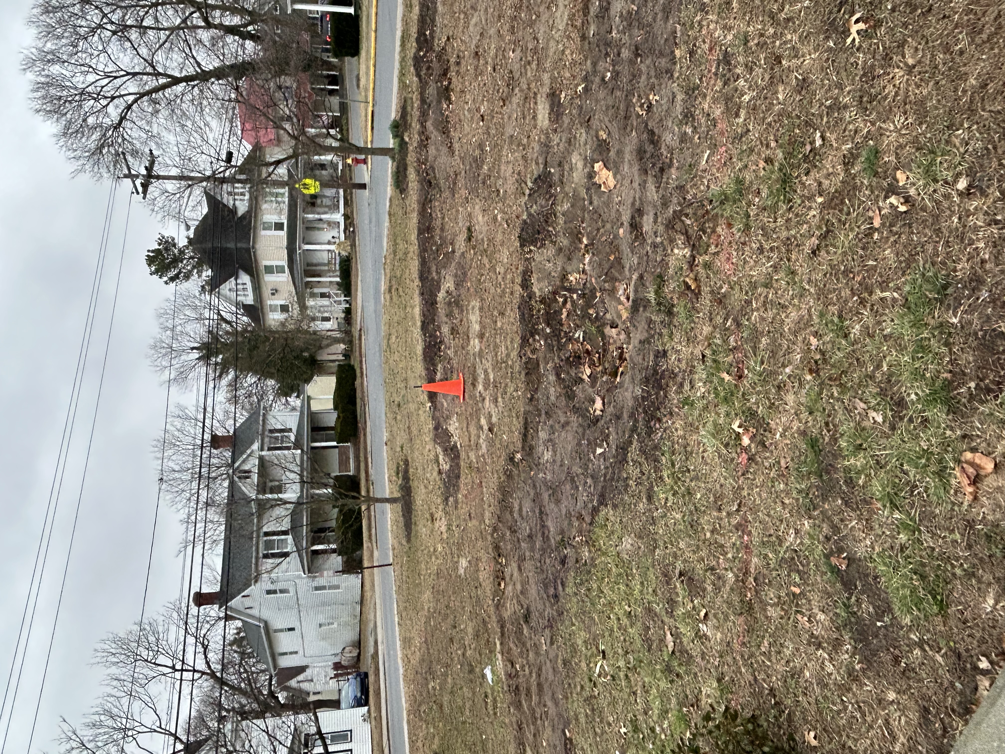 Labyrinth construction at St. Philip's